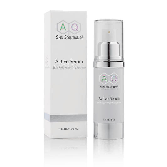 AQスキンソリューションズ社の一番人気製品、アクティブセラム