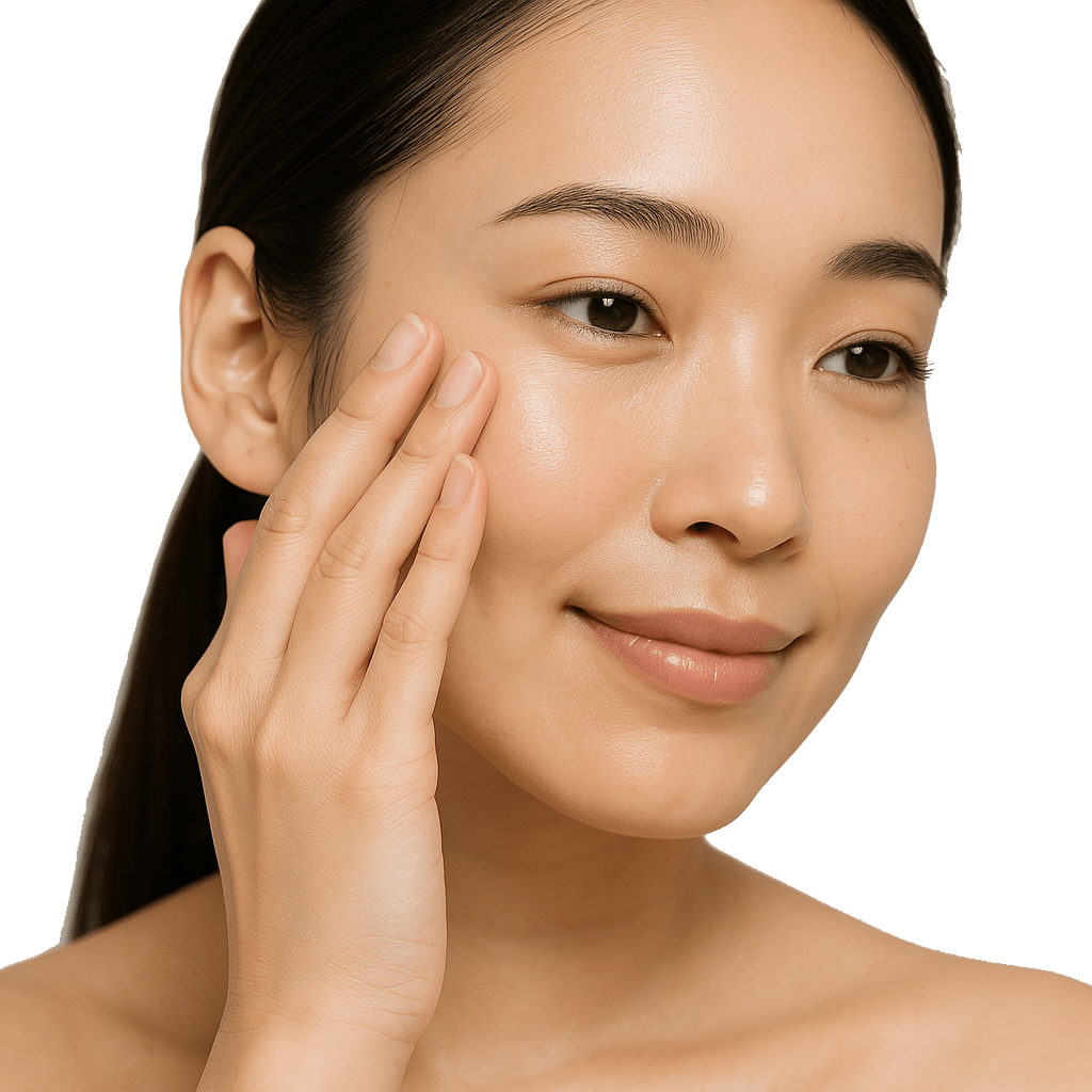 グロースファクター/成長因子のAQスキンソリューションズの女性の写真