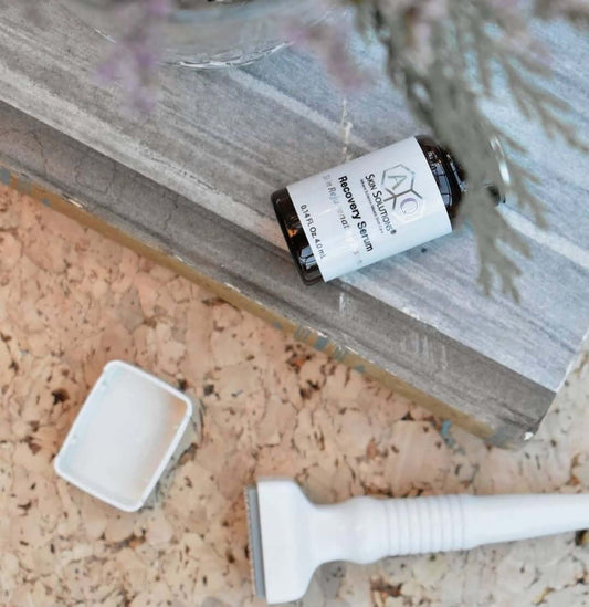 最大限の効果を発揮する：リカバリーセラムとダーマスタンプの併用